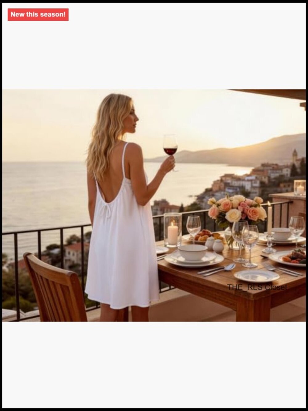 Backless Flowy Short Swing Cami Sundress Spaghetti Strap Boho Cover Up - Picture 3 of 6